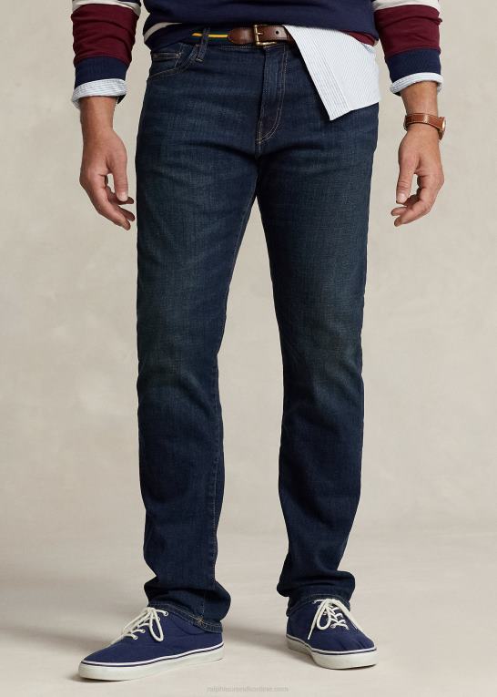 medium indigo Mænd Ralph Lauren hampton afslappet straight jean Z426B1466