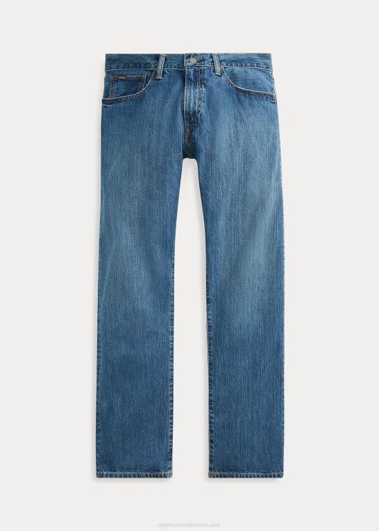 medium indigo Mænd Ralph Lauren hampton afslappet straight jean Z426B337