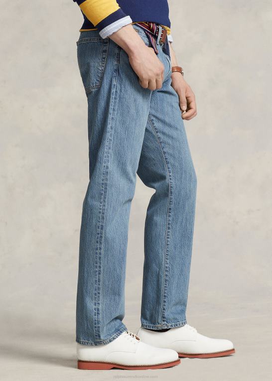 medium indigo Mænd Ralph Lauren hampton afslappet straight jean Z426B337