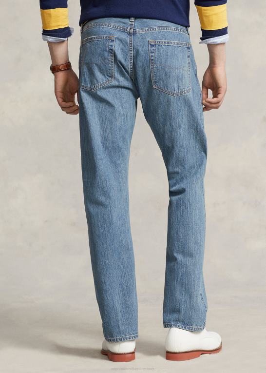 medium indigo Mænd Ralph Lauren hampton afslappet straight jean Z426B337