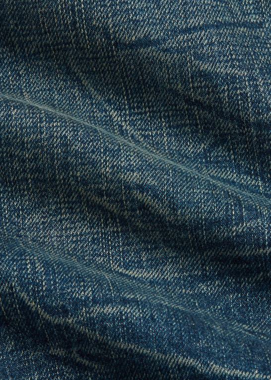 odessa vask Mænd Ralph Lauren lav lige pasform selvedge jean Z426B1700