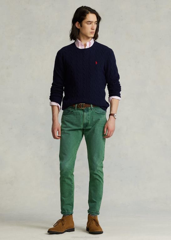 optisk grøn Mænd Ralph Lauren sullivan slim stretch jean Z426B8529
