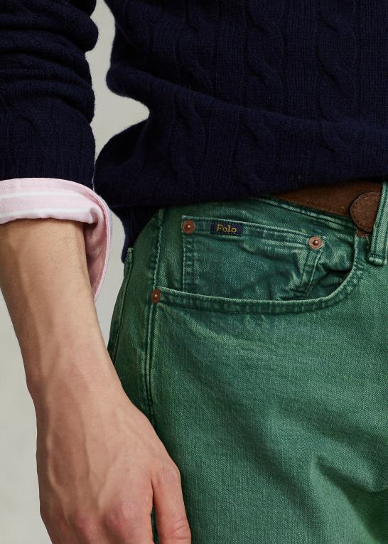 optisk grøn Mænd Ralph Lauren sullivan slim stretch jean Z426B8529