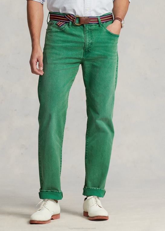 optisk grøn Mænd Ralph Lauren varick slim straight stretch jean Z426B1482