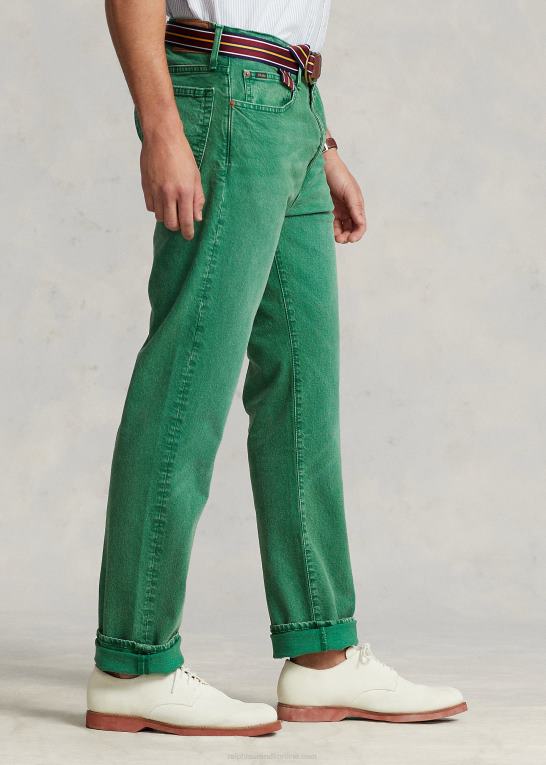optisk grøn Mænd Ralph Lauren varick slim straight stretch jean Z426B1482