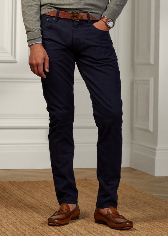 regatta flåde Mænd Ralph Lauren slim fit stretch jean Z426B52
