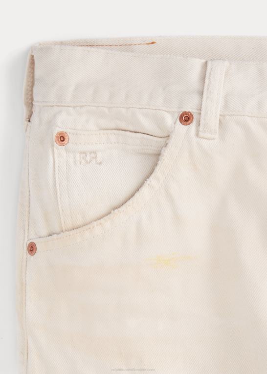 repareret frøet naturligt Mænd Ralph Lauren høj slim repareret naturlig jeans Z426B1764