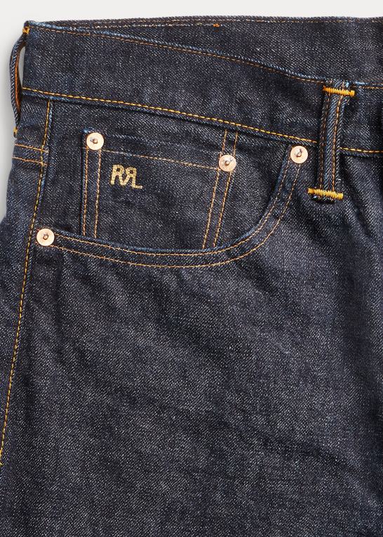 øst/vest skyl Mænd Ralph Lauren vintage 5-lommers øst-vest selvedge jean Z426B8696
