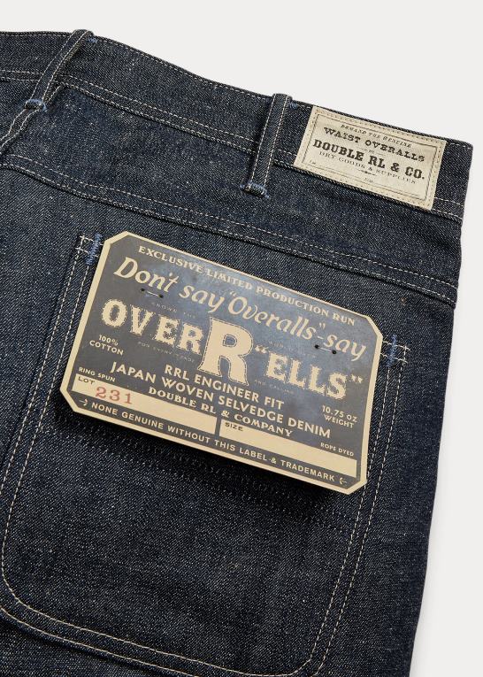 stiv Mænd Ralph Lauren ingeniør fit jean i begrænset oplag Z426B1763