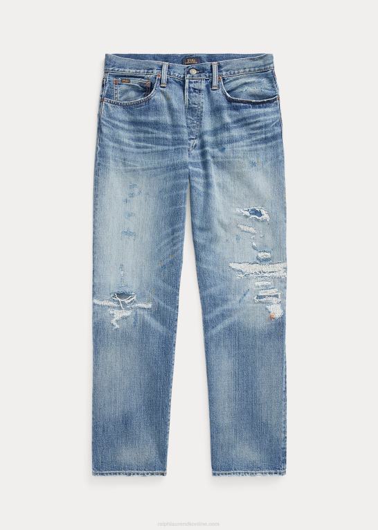 surfview Mænd Ralph Lauren distressed jean med klassisk pasform Z426B8503