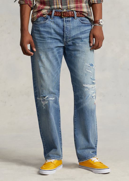 surfview Mænd Ralph Lauren distressed jean med klassisk pasform Z426B8503