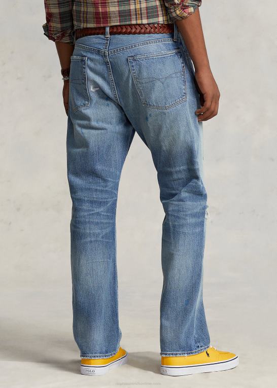 surfview Mænd Ralph Lauren distressed jean med klassisk pasform Z426B8503