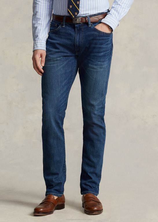 warrenton strækning Mænd Ralph Lauren parkside aktive taper stretch jean Z426B321