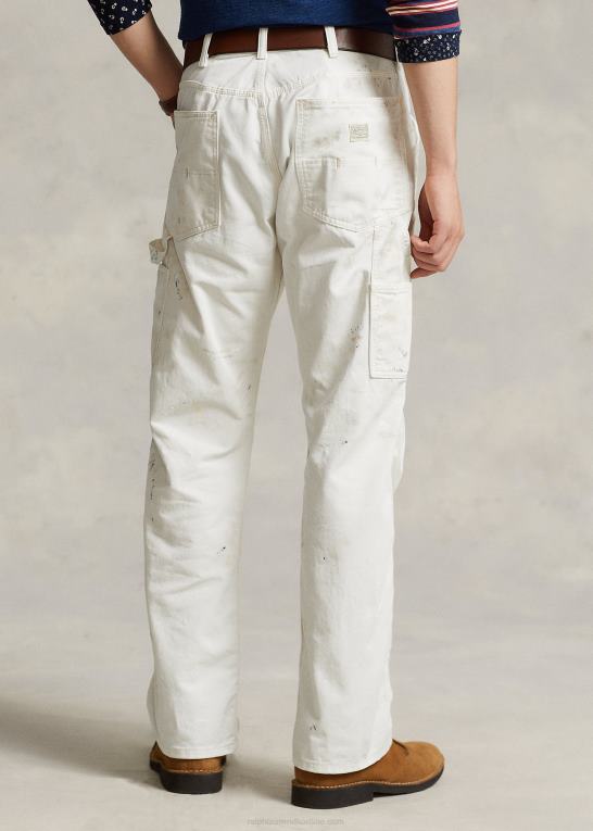 windham Mænd Ralph Lauren afslappet pasform malet snedkerjean Z426B8630
