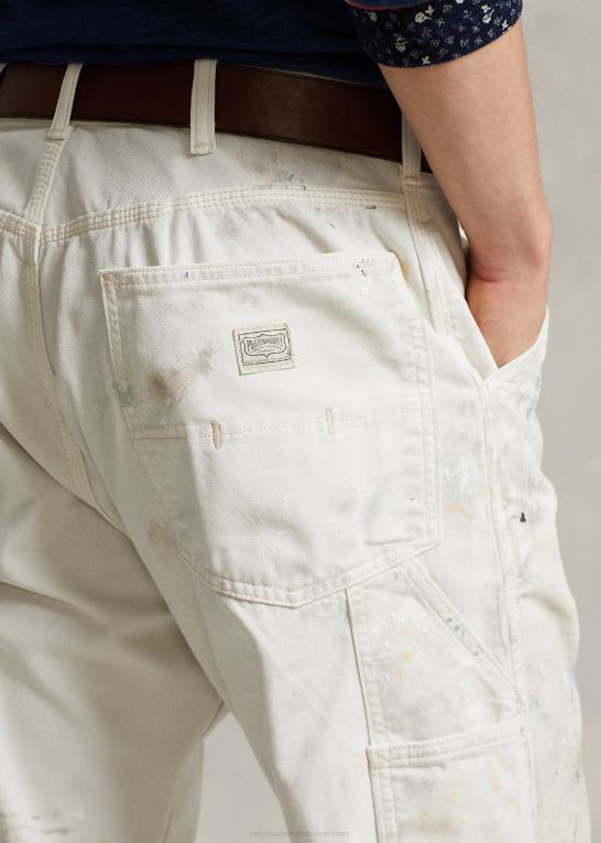 windham Mænd Ralph Lauren afslappet pasform malet snedkerjean Z426B8630
