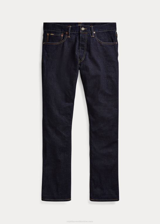 yorke selvedge stretch Mænd Ralph Lauren slank jean med lige kant Z426B798