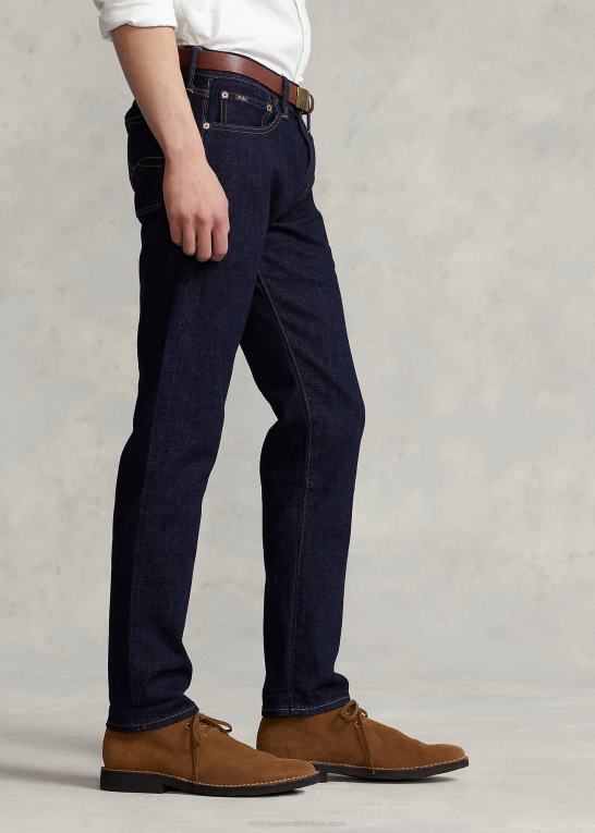 yorke selvedge stretch Mænd Ralph Lauren slank jean med lige kant Z426B798