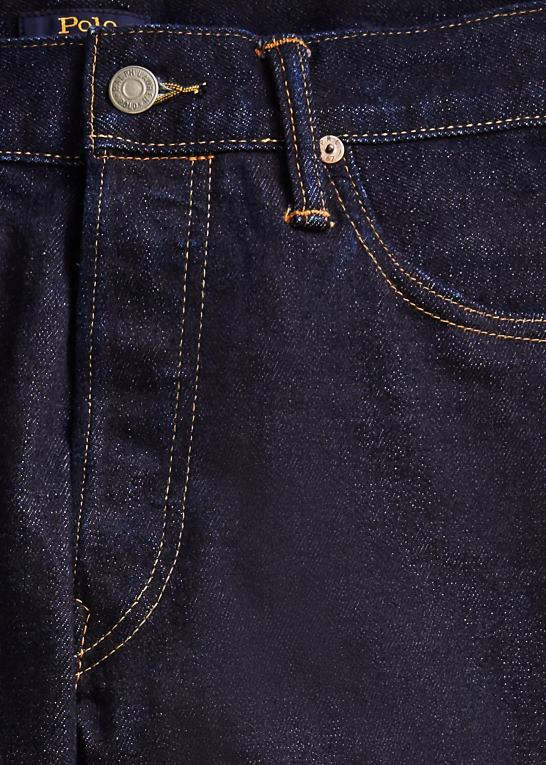 yorke selvedge stretch Mænd Ralph Lauren slank jean med lige kant Z426B798