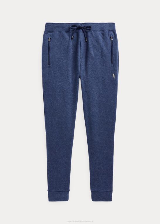 forårsflådelyng Mænd Ralph Lauren dobbeltstrikkede joggerbukser Z426B1233