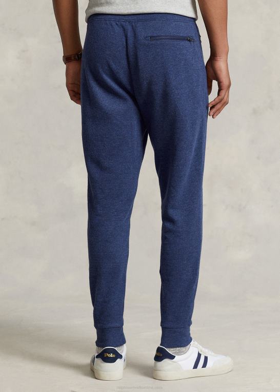 forårsflådelyng Mænd Ralph Lauren dobbeltstrikkede joggerbukser Z426B1233