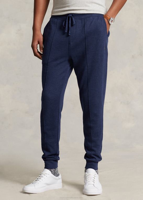 forårsflådelyng Mænd Ralph Lauren luksus joggerbukser i jersey Z426B720