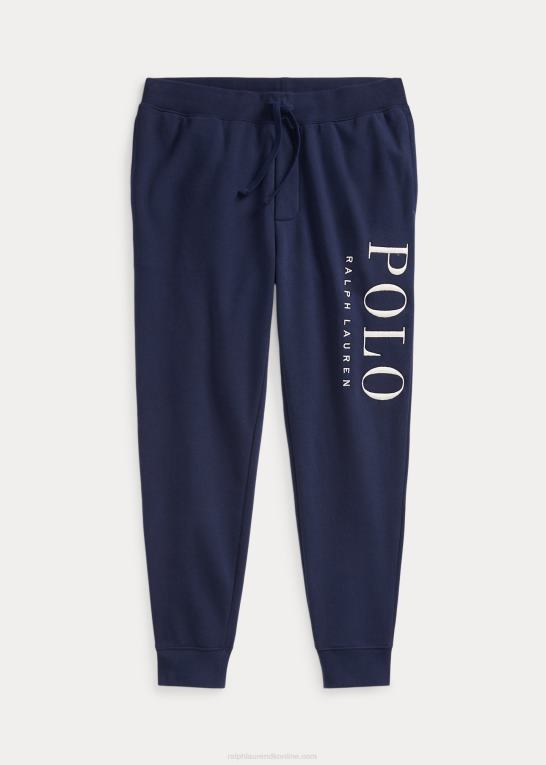 krydstogtflåde Mænd Ralph Lauren logo-broderet fleece joggerbukser Z426B1245