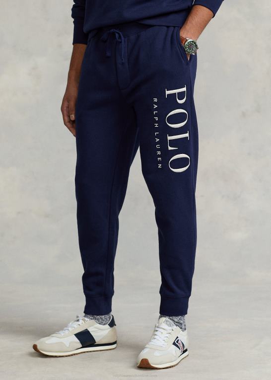 krydstogtflåde Mænd Ralph Lauren logo-broderet fleece joggerbukser Z426B1245