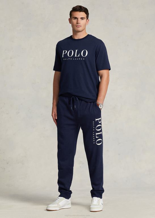 krydstogtflåde Mænd Ralph Lauren logo-broderet fleece joggerbukser Z426B1882