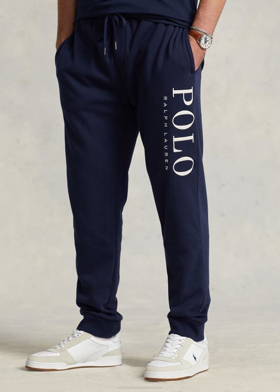 krydstogtflåde Mænd Ralph Lauren logo-broderet fleece joggerbukser Z426B1882