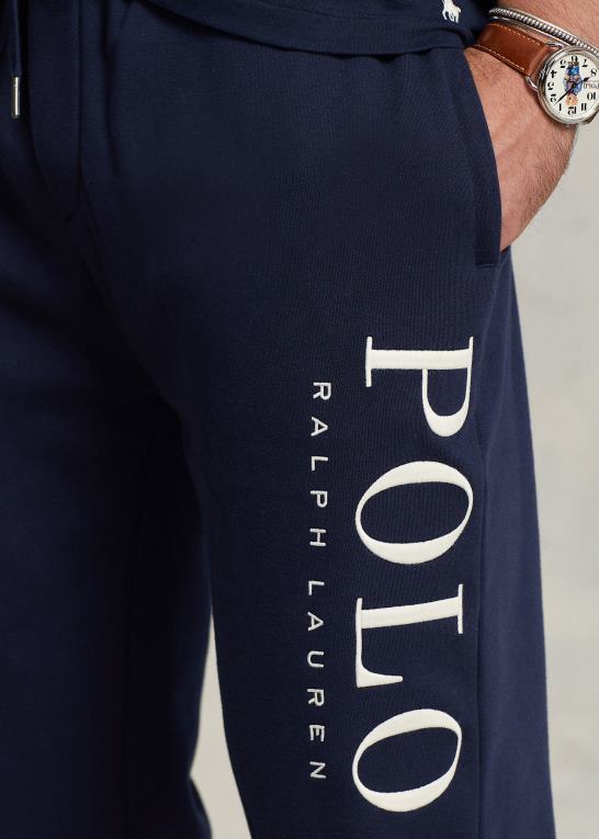 krydstogtflåde Mænd Ralph Lauren logo-broderet fleece joggerbukser Z426B1882