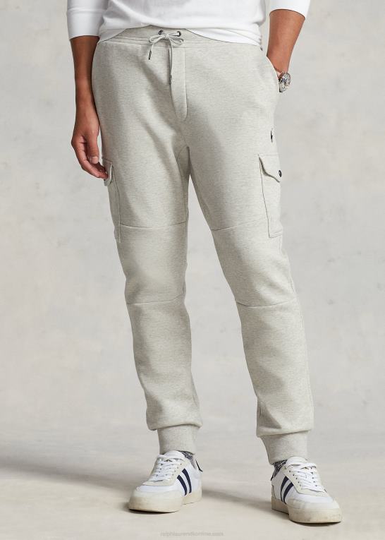 let sportslyng Mænd Ralph Lauren dobbeltstrikkede cargo joggerbukser Z426B478