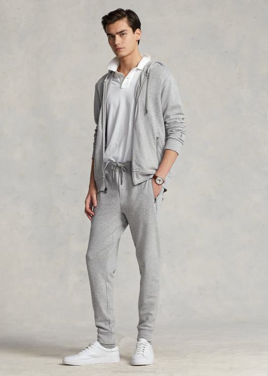 og over lyng Mænd Ralph Lauren dobbeltstrikkede joggerbukser Z426B1234