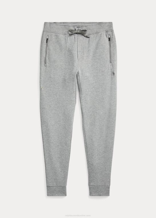 og over lyng Mænd Ralph Lauren dobbeltstrikkede joggerbukser Z426B1234