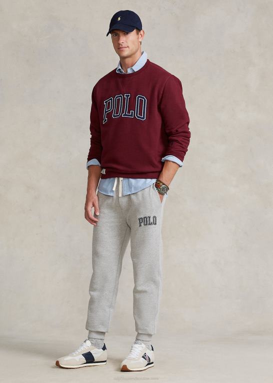 og over lyng Mænd Ralph Lauren joggerbuksen med rl fleece logo Z426B979