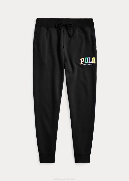 sort Mænd Ralph Lauren joggerbuksen med rl fleece logo Z426B688