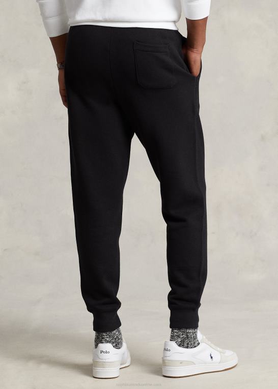 sort Mænd Ralph Lauren joggerbuksen med rl fleece logo Z426B688