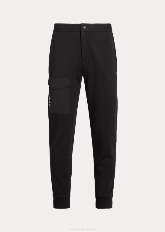 sort Mænd Ralph Lauren vandafvisende hybrid joggerbukser Z426B106