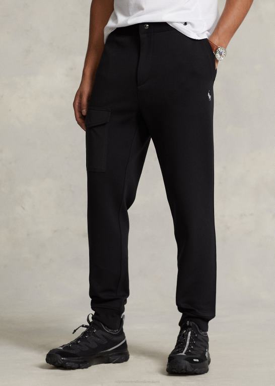 sort Mænd Ralph Lauren vandafvisende hybrid joggerbukser Z426B106