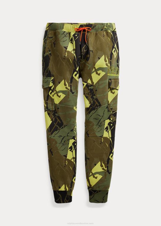 topmøde camo Mænd Ralph Lauren logo polo pony joggerbukser Z426B1404