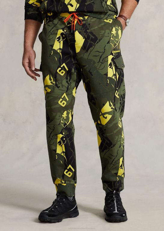 topmøde camo Mænd Ralph Lauren logo polo pony joggerbukser Z426B1404