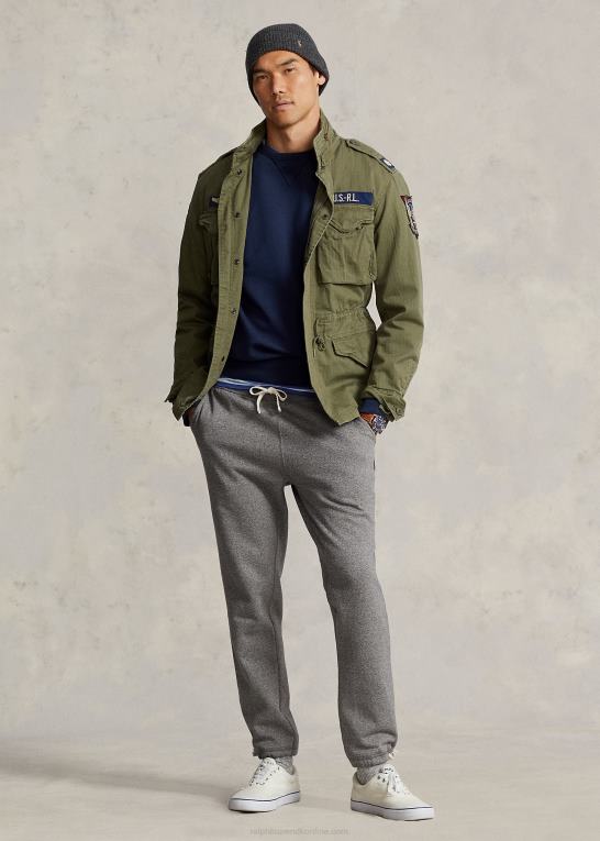 askegrå lyng Mænd Ralph Lauren fleece joggingbukser Z426B553