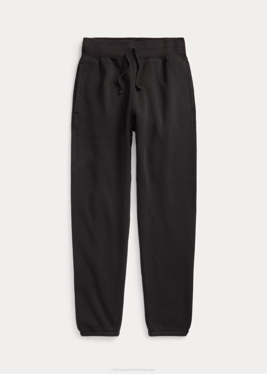 falmet sort Mænd Ralph Lauren fleece joggingbukser Z426B1713