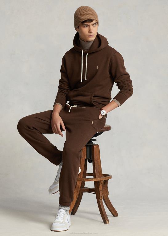 gren brun Mænd Ralph Lauren joggingbuksen i rl fleece Z426B432