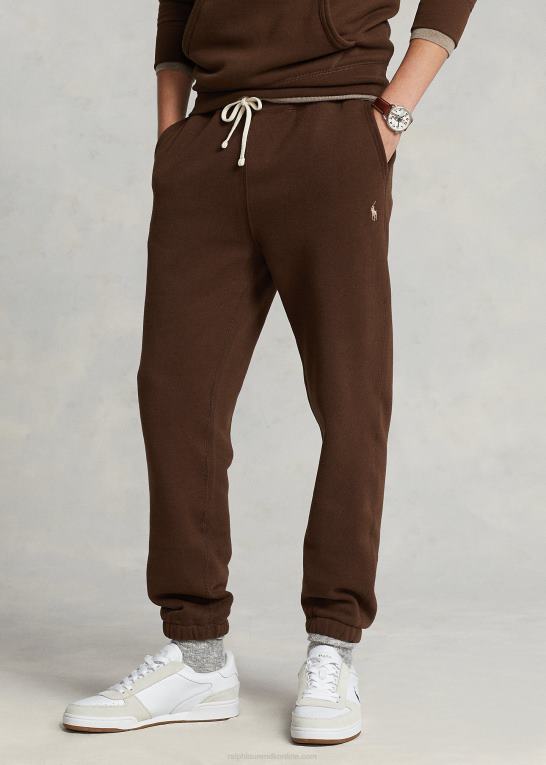 gren brun Mænd Ralph Lauren joggingbuksen i rl fleece Z426B432