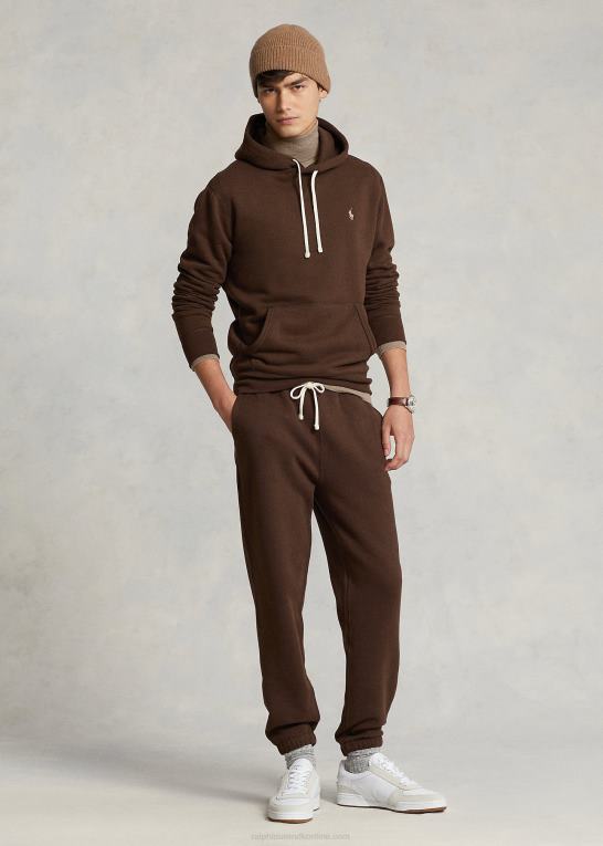 gren brun Mænd Ralph Lauren joggingbuksen i rl fleece Z426B432