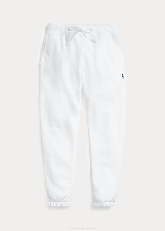 hvid Mænd Ralph Lauren joggingbuksen i rl fleece Z426B428