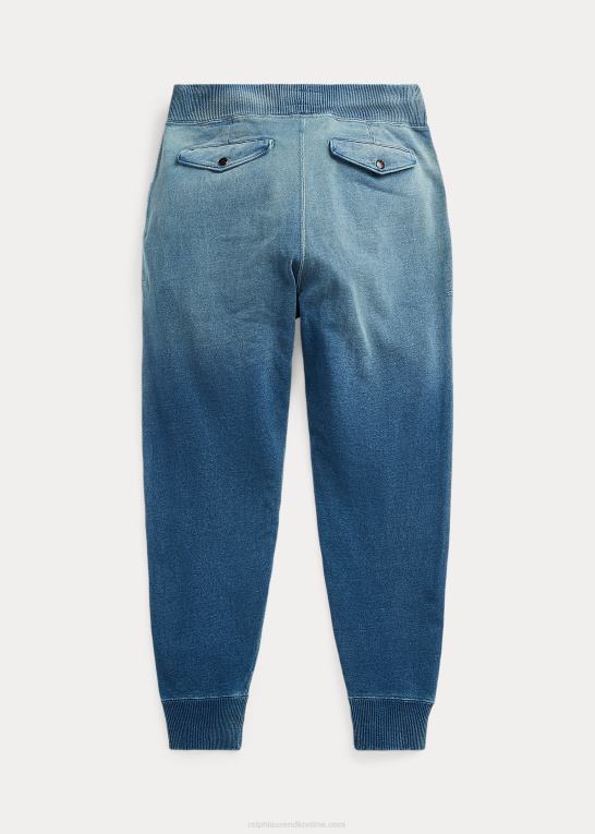 indigo Mænd Ralph Lauren joggingbukser i fransk frotté Z426B1730