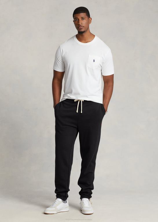 sort Mænd Ralph Lauren fleece joggingbukser Z426B1642