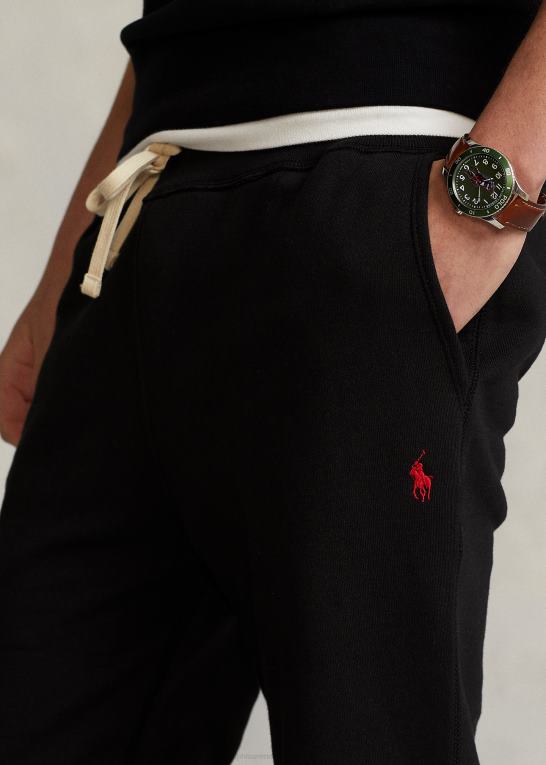 sort Mænd Ralph Lauren fleece joggingbukser Z426B551