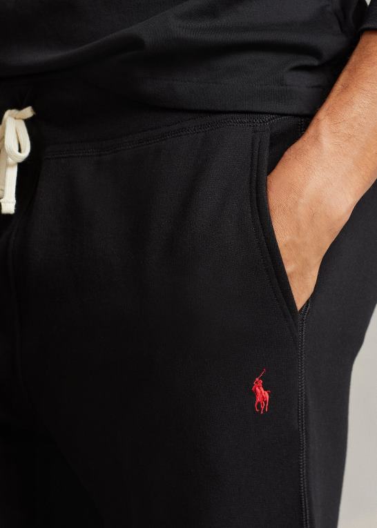 sort Mænd Ralph Lauren joggingbuksen i rl fleece Z426B429